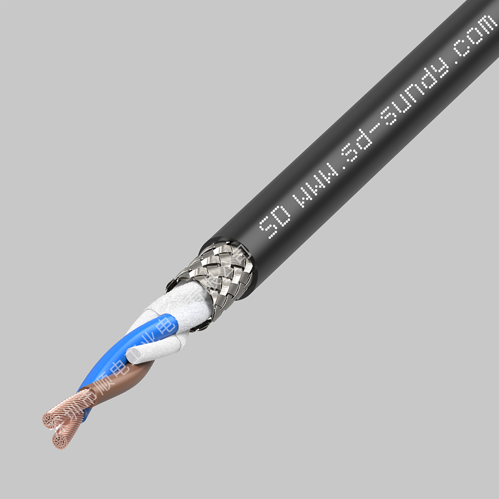 CF131高柔性拖链屏蔽对绞控制电缆