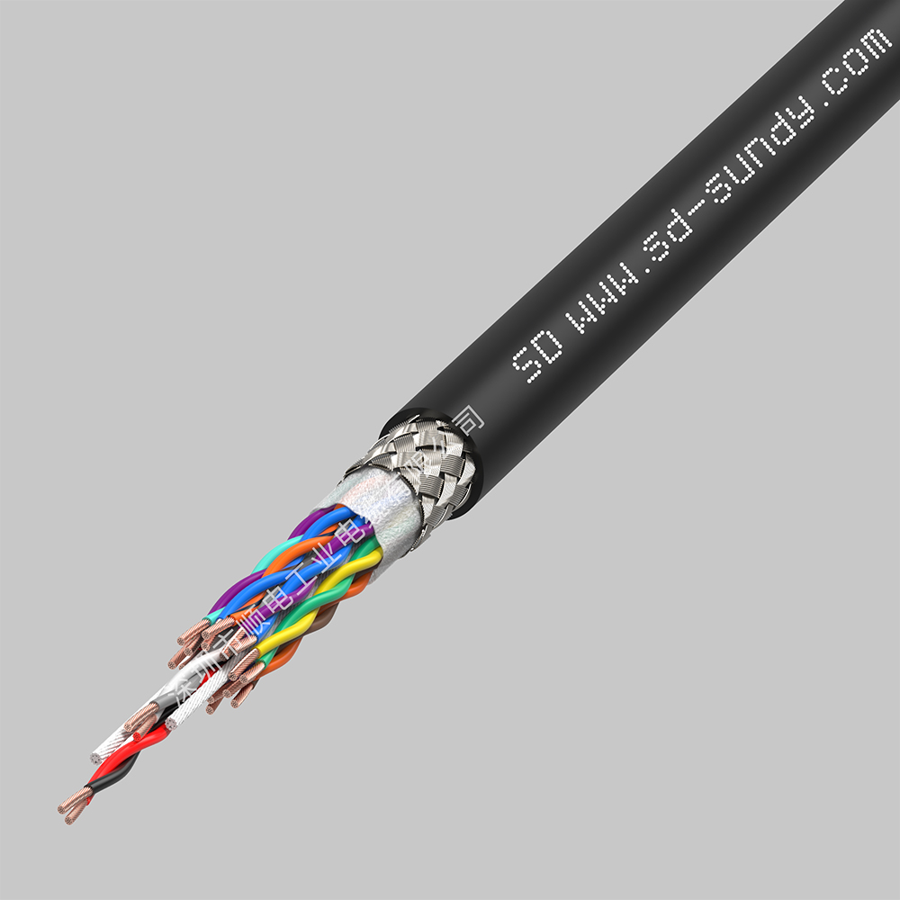 YDF131柔性拖链编码器电缆