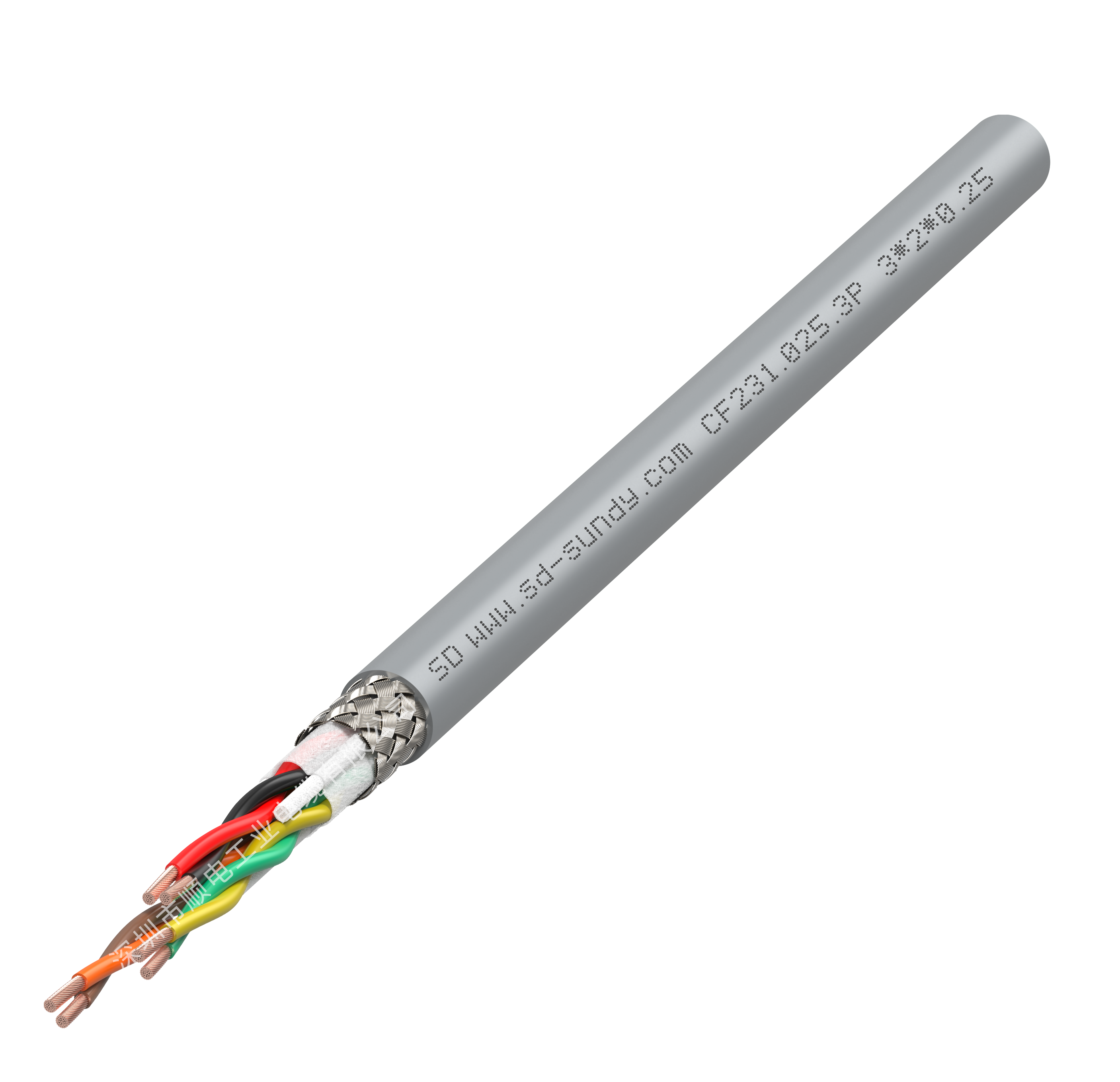顺电CF231系列拖链电缆：工业自动化的卓越之选