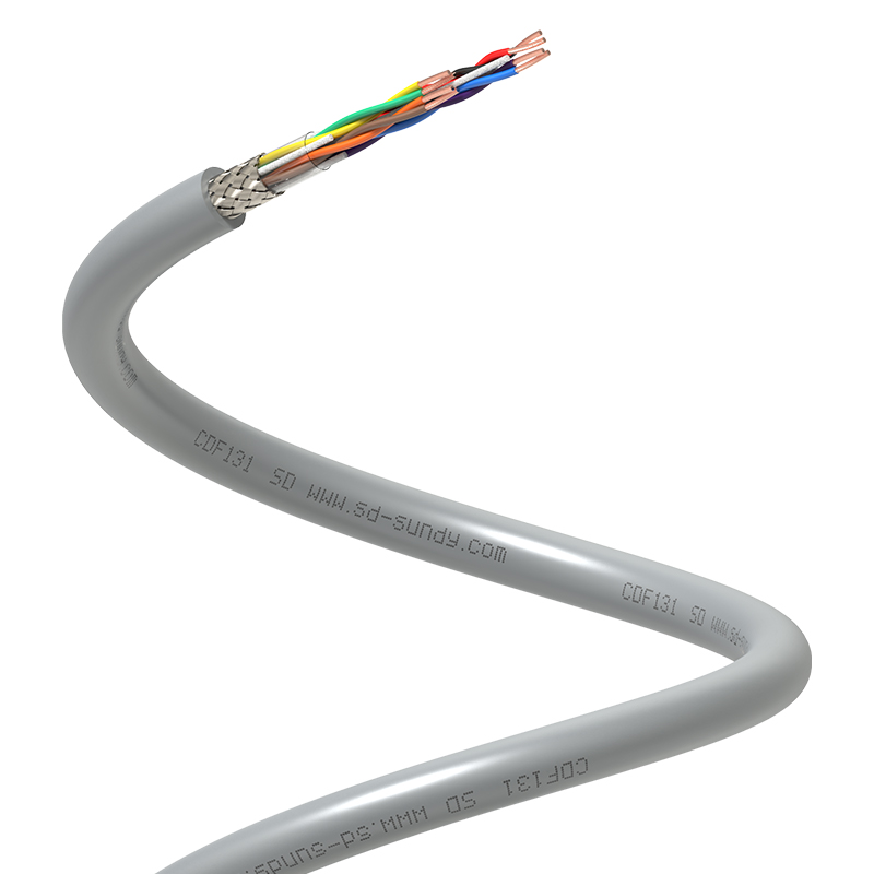 工业设备所需的高柔性电缆